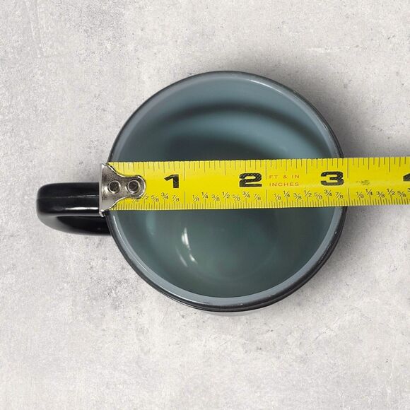 Vintage Anchor Hocking Capricorn Zodiac Mug Milk Glass Astrology Celestial Goat - Picture 6 of 7